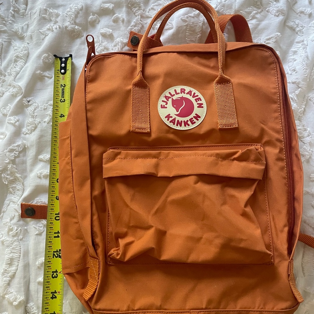 Fjallraven Kånken Bright Orange Kids Backpack